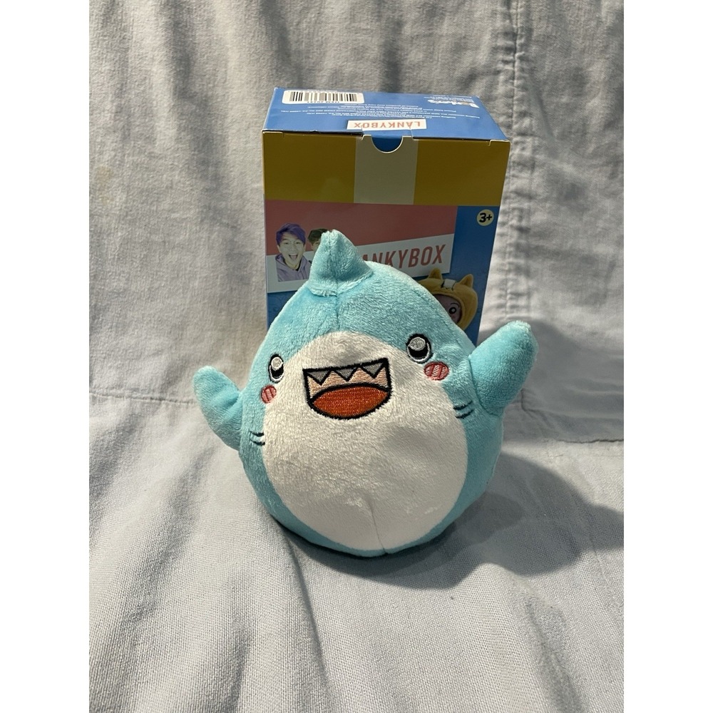 NEW LankyBox 6" Mini Mystery Plushie Plush, Collectible Plush - Thicc Shark